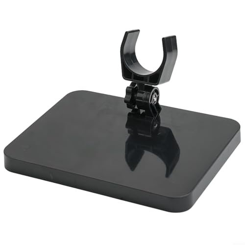 Oceanlend Soporte de bandeja de mesa para teléfonos, diseño de ángulo ajustable para usar con bicicletas de ejercicio y cintas de correr