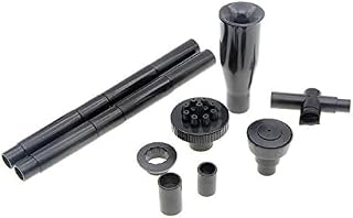 YXQ Fountain Nozzle Kit Plastic Fountain Water Spray Heads for Water Garden Pumps Set-8 pieces Nozzle Case, Small