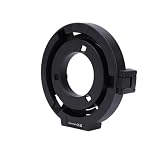 Plyisty Mini Bowens Mount to Standard Bowens Mount Adapter, Compatible with YN150 YN150S YN150Ultra LED Video Lights