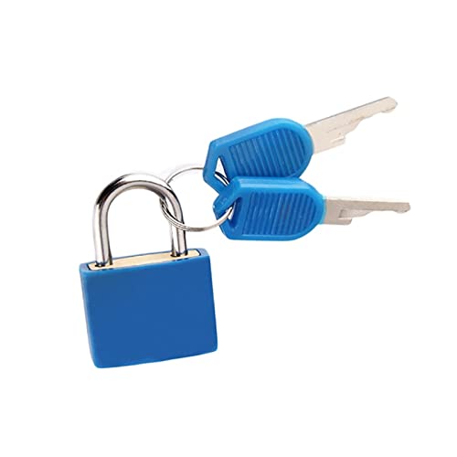 Mini cadenas en acier compact haute sécurité avec clés pour petits bagages - 2