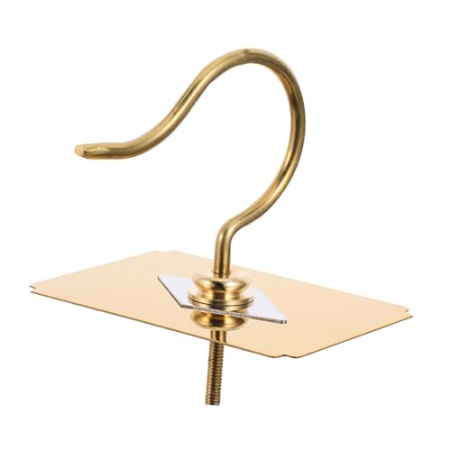 Abaodam Brass Bird Cage Hanger Hook Durable Replacement Accessory for Various Bird Cages Easy Installation and Secure Fit for Outdoor Feeders and Lanterns