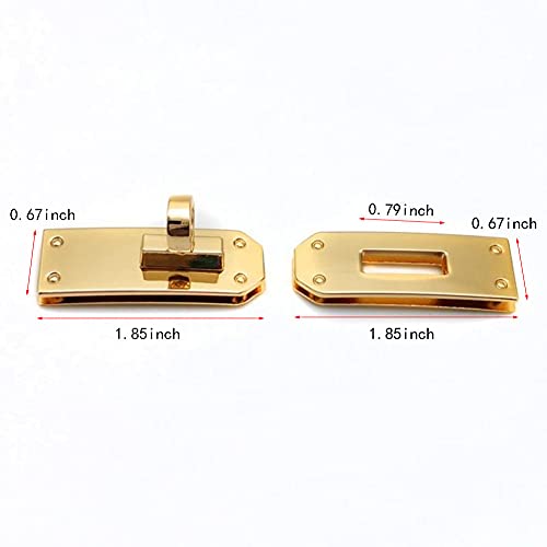 Wwxuanke Belt Buckle Zinc Alloy Golden Ladies Belt Buckle Rotatable Double Buckle Belt Matching 2 Pack2