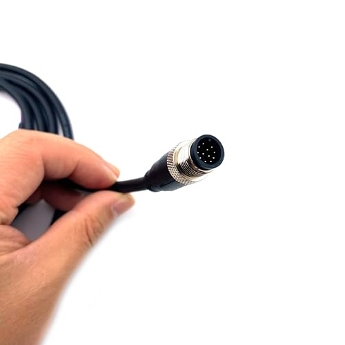 Cable conector macho M12 12 pines, 0.5 metros miniatura 6
