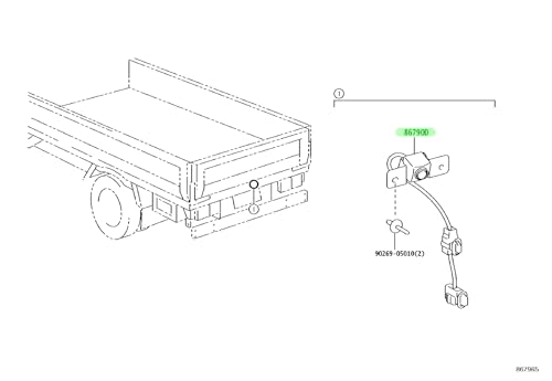 TOYOTA (g^) i CAMERA ASSY TELEVISIONerW JASSY i 86790-37020
