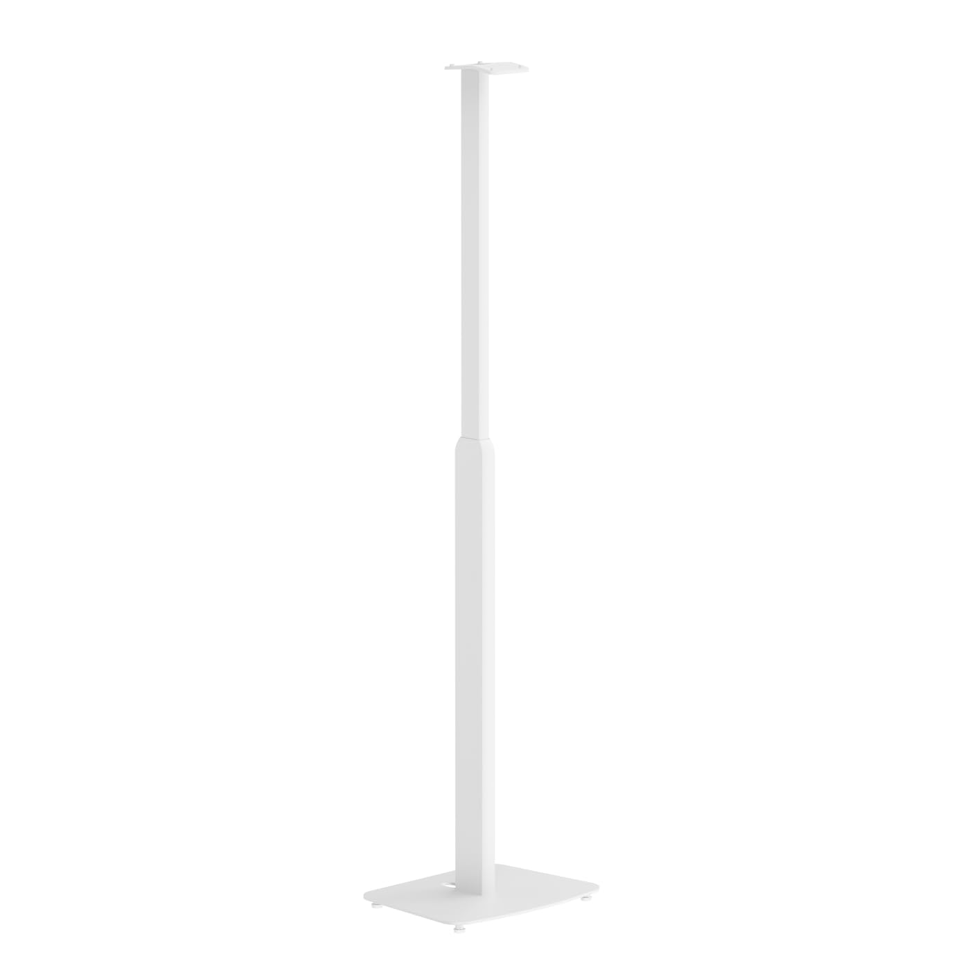 VDD Soporte de Suelo Adecuado para Sonos® - Soporte de Altavoz Era 300® - Gestión de Cables - Altura Ajustable - Blanco