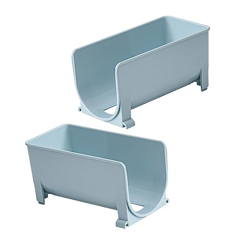 BESTonZON 2pezzi Raccoglitori Creativi per Bevande Ripiani Multiuso per Frigorifero Porta Bottiglie e Lattine per Cucina e Casa