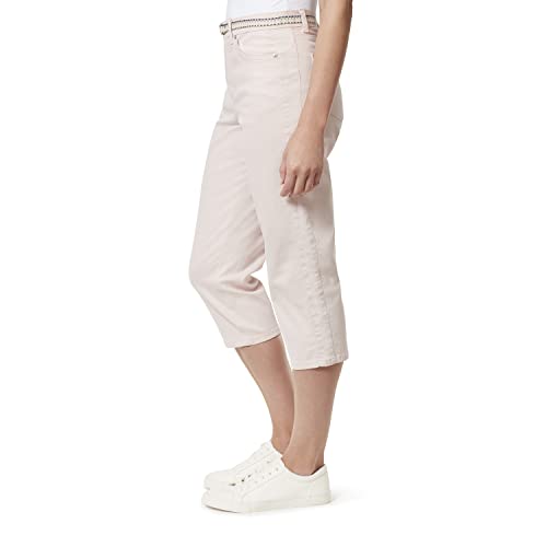 Gloria Vanderbilt Women's High Rise Belted Capri Standard2