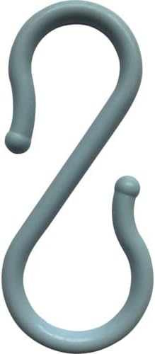 トラスコ中山 株 TRUSCO まとめ買い プラSフック 100mm ライトブルー 2個入り100セット TPSH100-LBBOX