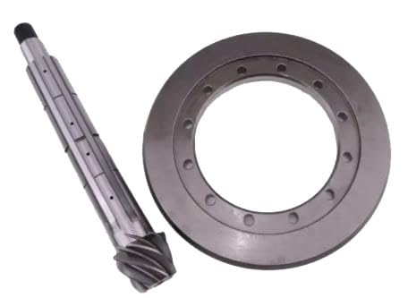 Solarhome New Ring & Pinion Gear Set K964846 Compatible with Case Loader Backhoe 580F