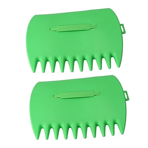 Mipcase 2pièces Râteau à Vert pour Nettoyage Mortes Outils De Jardinage pour Pelouse Et Jardin
