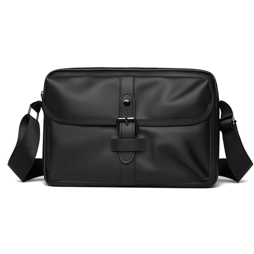 Bolso bandolera portátil de hombre con compartimentos multifunción para viajes y ciclismo