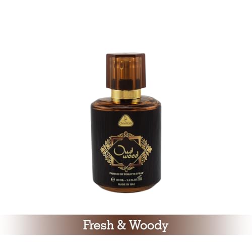 Image of Dorall Collection Orientals Oud Wood Eau de Toilette For Men & Women 100ml (Pack of 2)