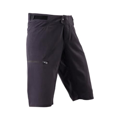 Short VTT Gravity 2.0 Leatt noir respirant pour équipement homme trail enduro L