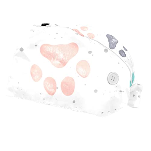 Chapeaux de travail pour cheveux longs et courts lot de 2 casquettes unisexes