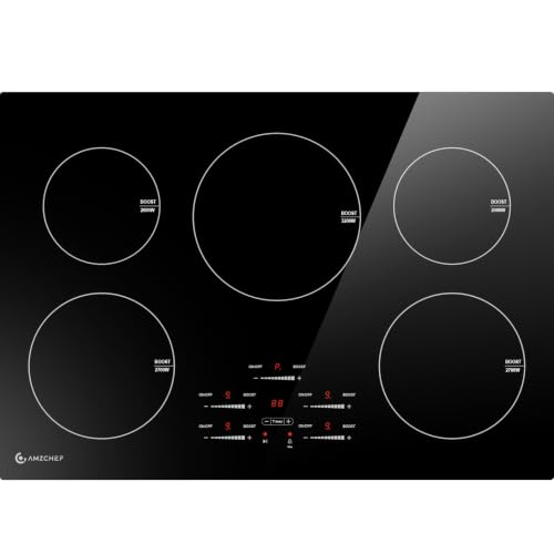 AMZCHEF 30 inch Built-in Induction Cooktop