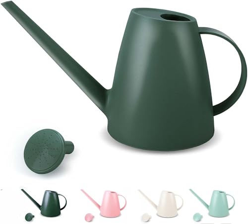 La mejor comparación de Plantas que Puedes Comprar On-line. 47 Ukipos Regadera para Plantas de Interior, Regadera de Jardín, Regadera de Agua con Boquilla Larga para Regar Plantas al Aire Libre, Macetas de Riego para Jardín de 60 onzas, 1/2...