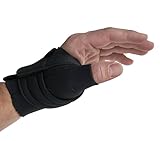 Comfort Cool Thumb CMC Restriction Splint, Provides Direct Support for The Thumb CMC Joint While Allowing Full Finger Function, Left Hand, Large Plus