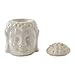 Zingz & Thingz Decorative Ceramic Oil Warmer, Peaceful Buddha, 4.25x4x5