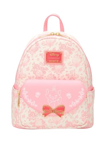 Loungefly Disney The Aristocats Marie Toile Print Mini Backpack - BoxLunch Exclusive PINK NONE