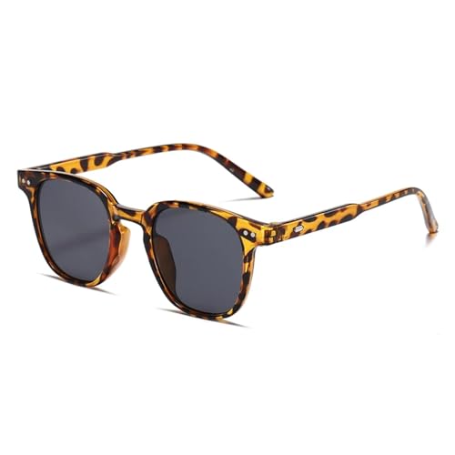 Lunettes de soleil UV400 petite monture ronde vintage mixte pour la conduite et le sport