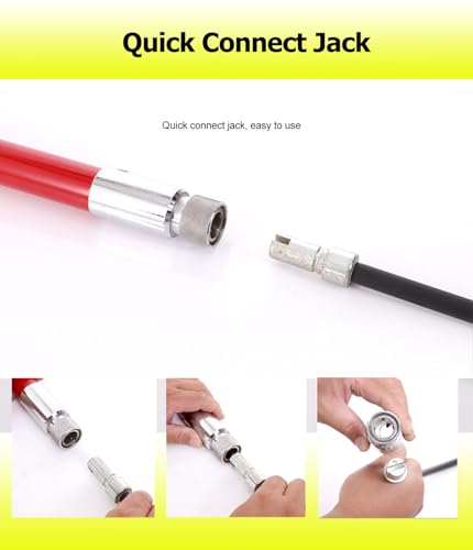Gancho de Rescate Aislado de Fibra de Vidrio de Alta tensión para electricistas, Herramienta de Emergencia para Salvar Vidas en Caso de electrocución, con Poste telescópico para mantenimient