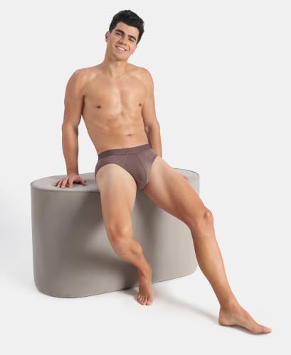 Image of Jockey IC24 Men Tencel Micro Modal Cotton Elastane Stretch Solid Brief with Natural StayFresh Properties