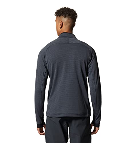 Image of Mountain Hardwear Men's Polartec Power Grid Half Zip Jacket | Stylish and Warm Jacket for All Outdoor Adventures