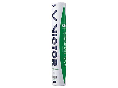 VICTOR Champion No 5 Shuttlecock Pack of 12 (Speed 77) (B0747MB69Z) Amazon Price History, Amazon Price Tracker
