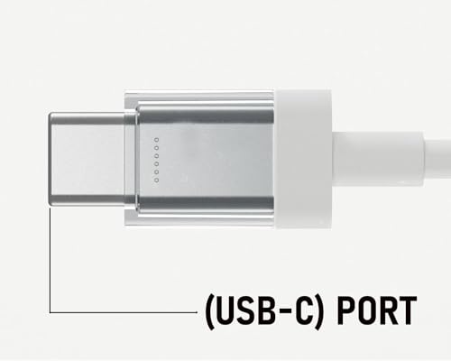 Image of Nothing Type C Cable for Phone 2a /Phone2 /Phone 1, 45W Rapidly Charging Laptop /Tablet /Smartphone /Pad /Gaming Console /Mobile and S24 ultra /15 Pro max /S23 USB-C to C Sync Data Transfer Speed Kable, White