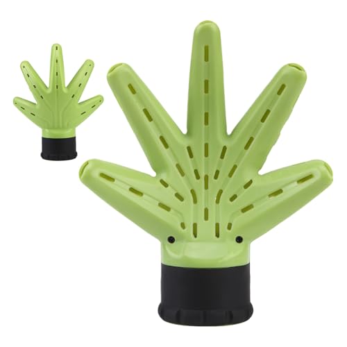 Difusor para secador de pelo, casquillo difusor con forma de palma | Accesorio estilizador multifunción compacto para casa, escuela, viajes