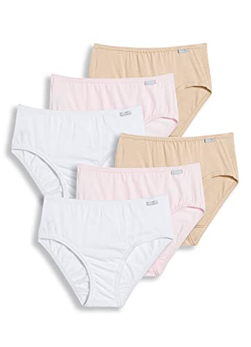 Image of Jockey Women's Underwear Plus Size 100% Cotton Elance Hipster - 6 Pack