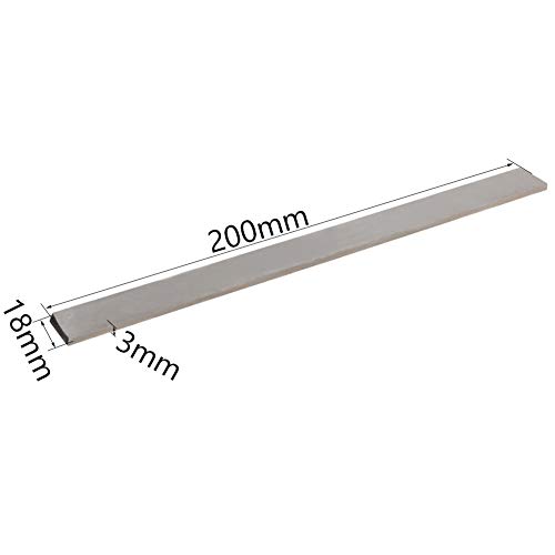Punta de torno Auniwaig HSS 3mmx18mmx200mm acero rápido miniatura 3