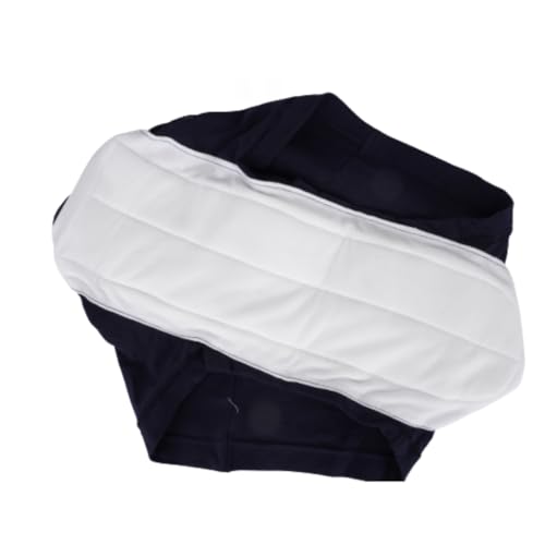 Image of Magic Moon Reusable adult diaper, Washable adult diapers, Incontinence Protective Underwear for men, Bedwetting Brief For Men, Leak Proof Full Navy (M)