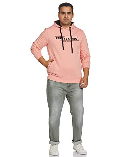 Image of Amazon Brand - Symbol Men's Cotton Blend Hooded Neck Regular Fit Sweatshirt