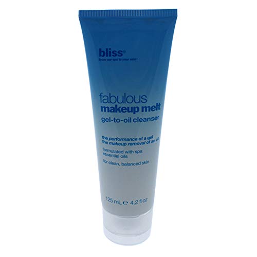 bliss Fabulous Makeup Melt Gel to Oil Cleanser, 4.2 fl. oz.