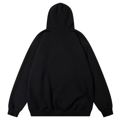 Women's Cartoon Graphic Oversized Hoodies Y2K Streetwear Casual Trendy Harajuku Pullover Sweatshirt For Men2