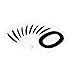 Brady 5050-0, 50500 Vinyl 5050 Series Number Label w/Legend: 0, 50 Packs of 10 pcs