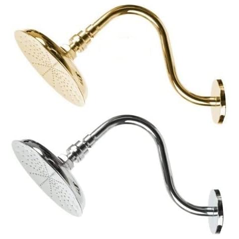 Tropic Rain Shower Head Set - PVD Titanium Gold Cover