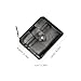 FOMIYES Men Zipper Wallet Capacity Coin Purse Fashion Wallet Money Clip Card Holder Black