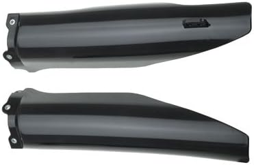 Acerbis Lower Fork Cover Set Black for Kawasaki KX250F 2004-2005