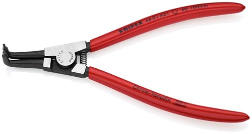 Knipex 4621A31 External Angled Retaining Ring Pliers 8-Inch, Multi, 8.00 - Image 2