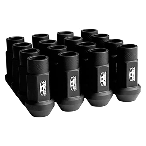 Amazon.com: BLOX Racing BXAC-00104-SSFB Lug Nut, Flat Black, 12 x