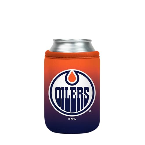 Sok It CanSok NHL Hockey Sleeve for Beer & Soda Insulated Neoprene Cover (Edmonton Oilers, 12oz Can Sleeve)