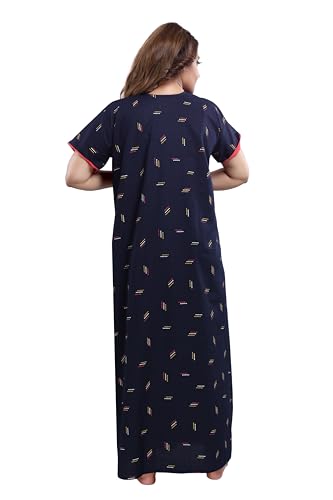 Image of TRUNDZ Printed Pure Cotton Nighty(10323)