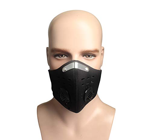Winter Ski Mask Outdoor Balaclava Cycling Motorcycle Mask (Black)