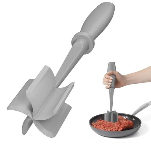 Meat Chopper and Hamburger Grinder Tool - Grey