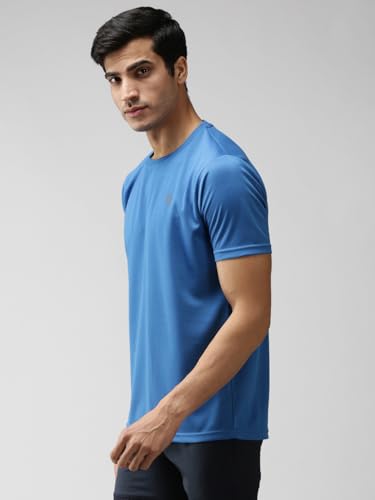 Image of EPPE Men's Round Collar T-Shirt | Regular & Dry Fit Summer Stylish Casual Tee | Polyester Half Sleeve T-Shirts for Men.