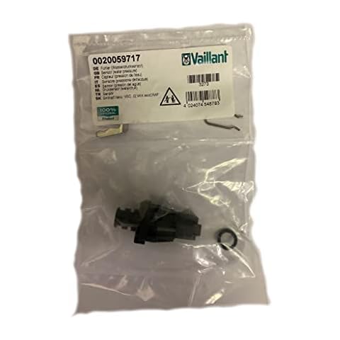 Genuine Vaillant 0020059717 ECOTEC PRO Low Water Pressure Sensor with Clips & O'RING Cover