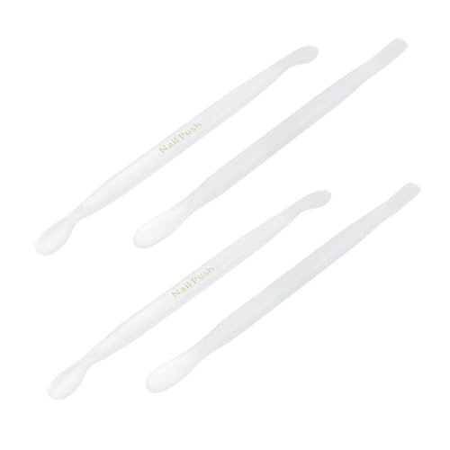 minkissy Practical Exfoliating Set 4pcs Nail Cuticle Trimmer Instant Remover Kit for Travel Daily Use