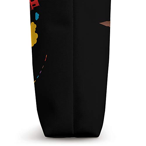 I haven't been everywhere, but it's on my list. World Travel Tote Bag3